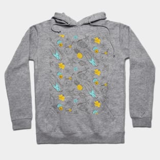 Summer Hand Pattern Design Hoodie